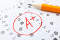 Academic test scoring